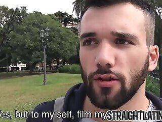 twink Bearded first timer enjoys raw drilling after a blowjob gay